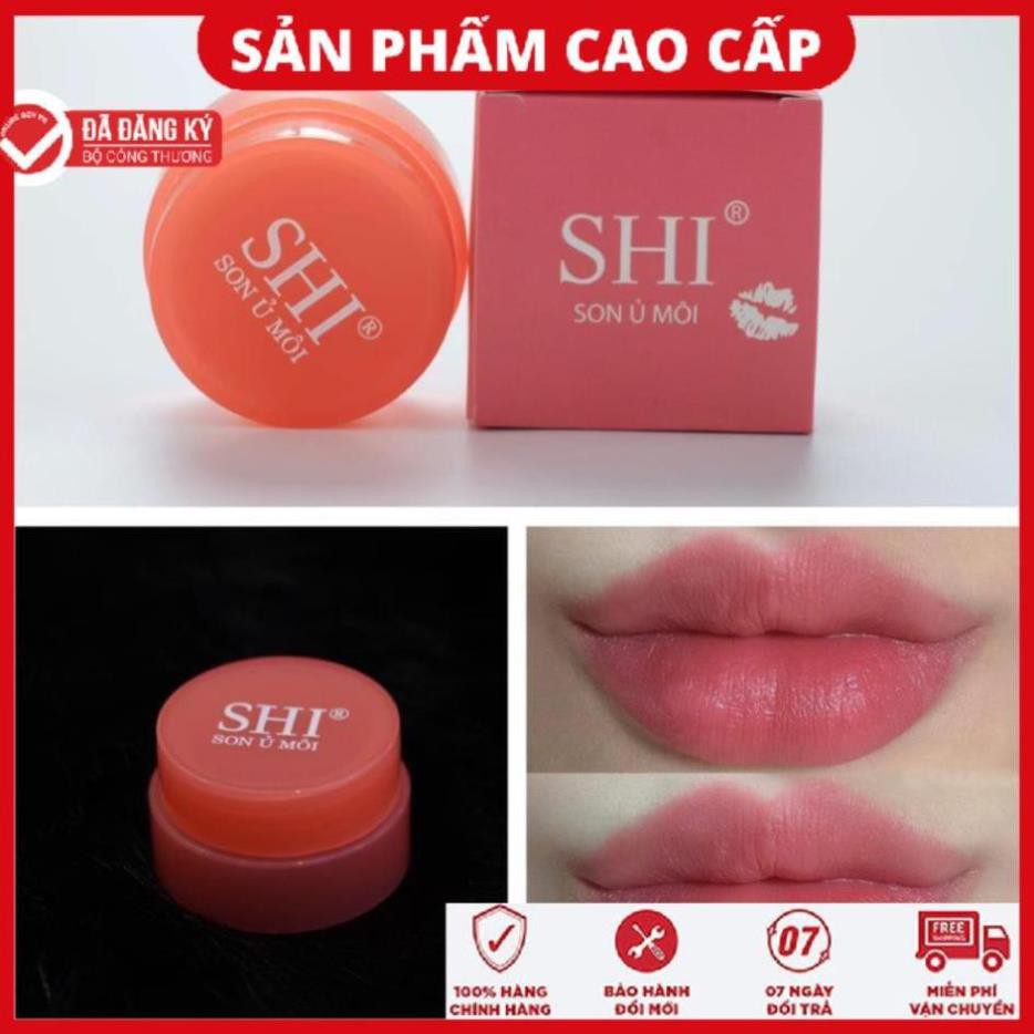 Son dưỡng, son dưỡng môi SHI - son dưỡng collagen cao cấp -  Mền môi - hồng môi- 100% nguyên liệu tự nhiên