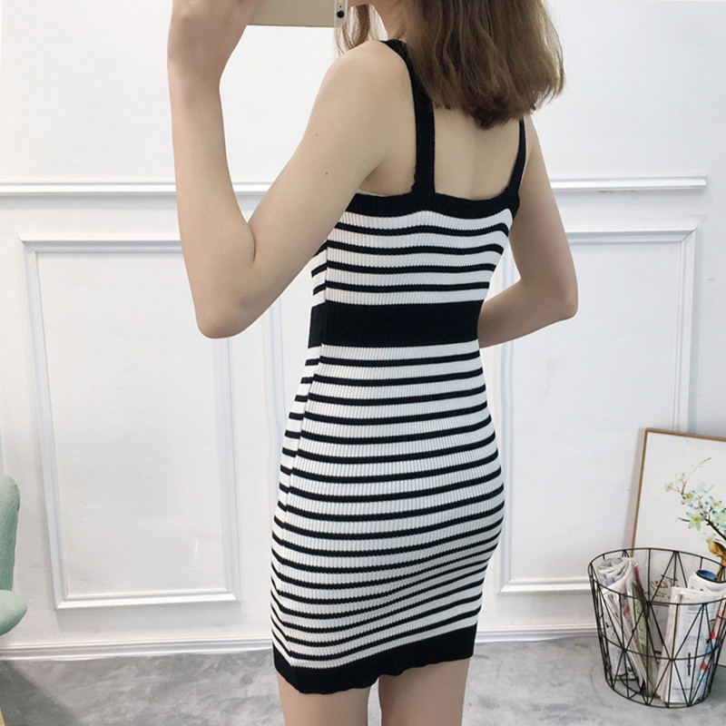 Váy Len Body 😍  FREESHIP 😍LOẠI ĐẸP -VÁY LEN GÂN BODY 2 DÂY QUẢNG CHÂU LOẠI 1