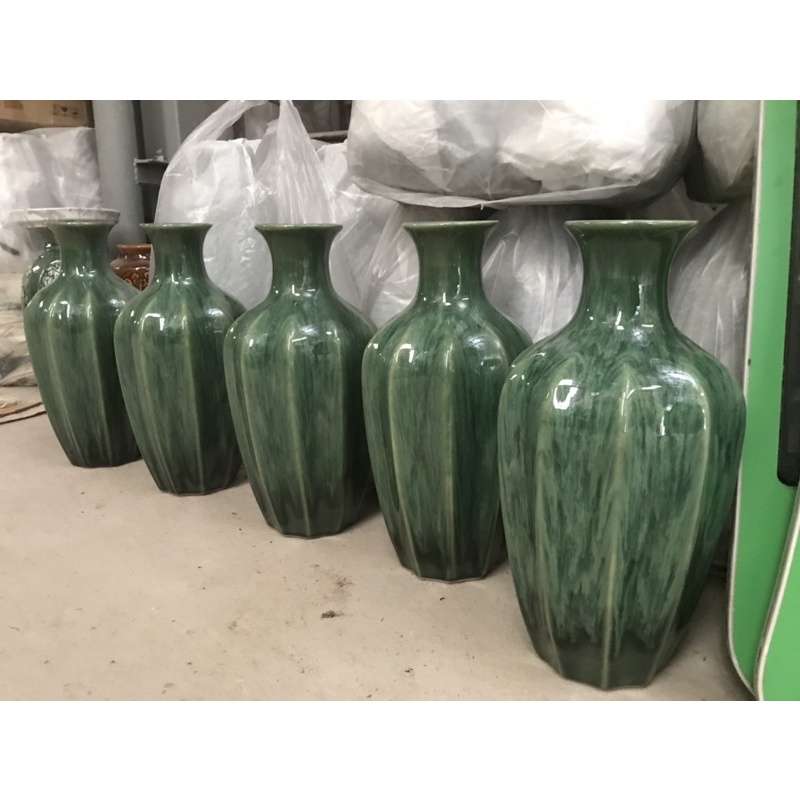 BÌNH HOA MEN HỎA BIẾN CAO 30CM CẮM CÀNH ĐÀO, TUYẾT MAI-GỐM SỨ BÁT TRÀNG