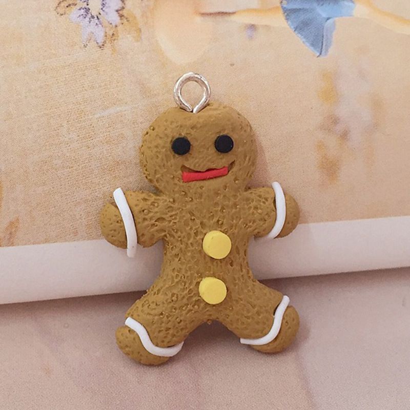 Arin Mặt Dây Chuyền Hình Người Tuyết / Bánh Gừng / Hươu Mini Mềm Mại