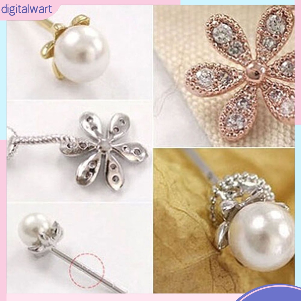 Khuyên tai hợp kim hình hoa đính đá xinh xắn cho nữ