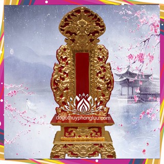 Bài vị thờ gia tiên - Linh vị thờ - long vị gỗ mít 4 cỡ 41,51,61,67