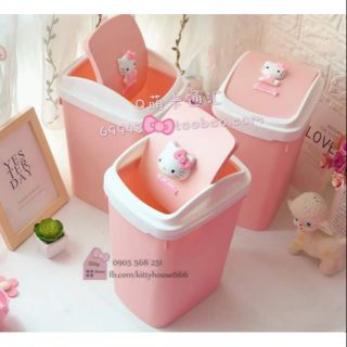 🌻thùng rác nắp lật 🎀 kitty house