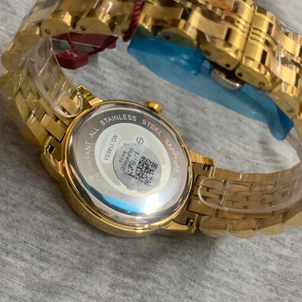 Đồng hồ Sunrise Nam chính hãng Nhật Bản M1146SA.G.V - kính saphire chống trầy - bảo