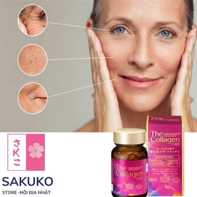 Viên uống Shiseido The Collagen EXR 126 viên Nhật Bản