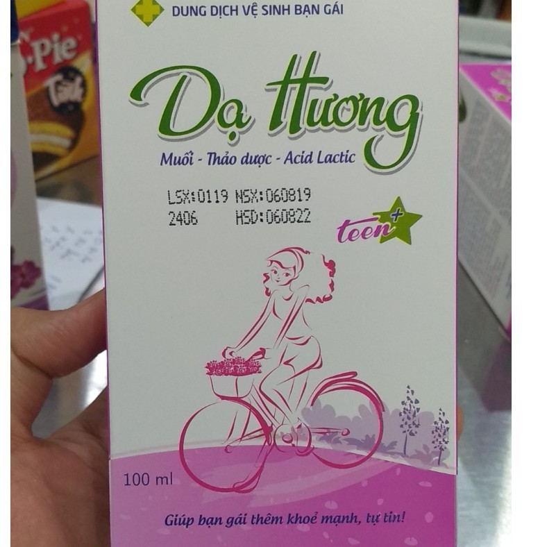 Dung dịch vệ sinh phụ nữ Dạ Hương 120ml