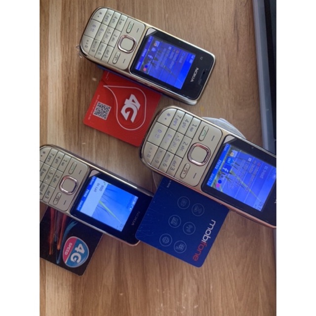 Máy Điện Thoại Kích Sim Nokia C2-01 - Máy 3G không Cần Tắt Máy