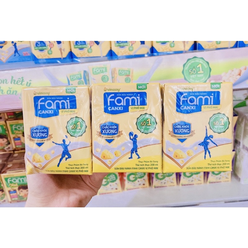 SỮA ĐẬU NÀNH FAMI VỊ PHÔ MAI, CAFE