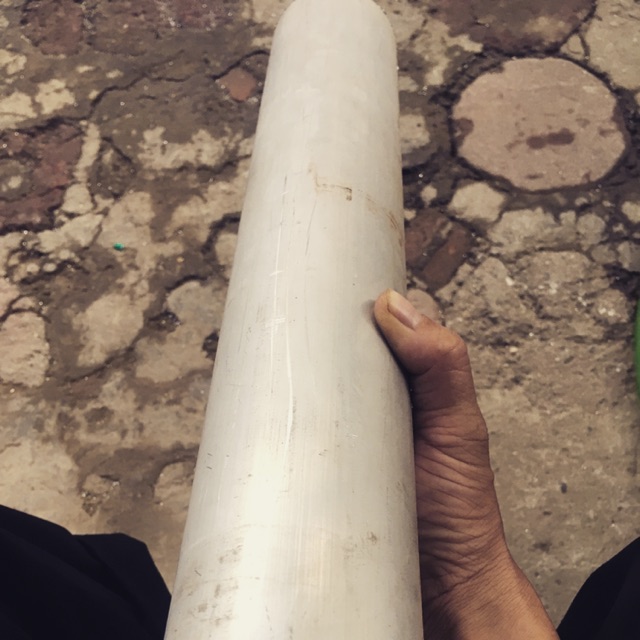 Ống nhôm A6061 D100 dày 5 mm  dài 1m