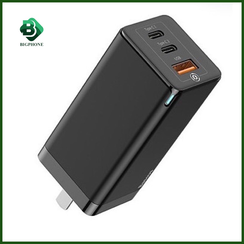 Củ sạc Baseus 65W GaN 2 Pro -12 Tháng Chính Hãng.