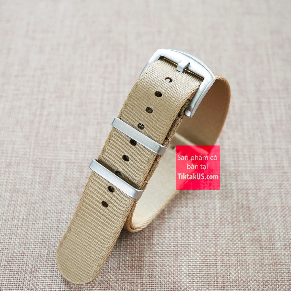 Dây vải NATO cao cấp SKX007, SKX009, SKX013, Sport 2019, DW, SRPD83, SRPD81, SRPD79, SRPD85, SRPD77 size 20mm -22mm