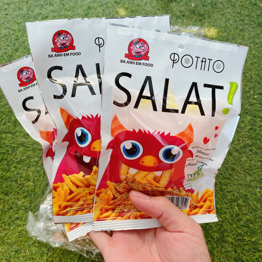 Gói snack potato salat giòn ngon