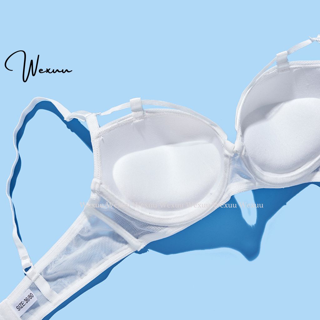 Áo lót nữ nâng ngực Wexuu Design có gọng đệm dày quả tròn siêu nâng đẩy, phối ren sexy quyến rũ - AV34