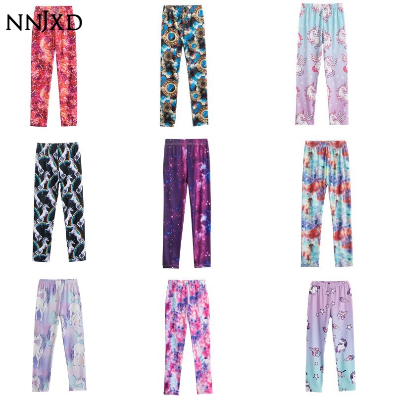 NNJXD Quần legging thoáng khí nhiểu kiểu dáng tùy chọn cho bé gái