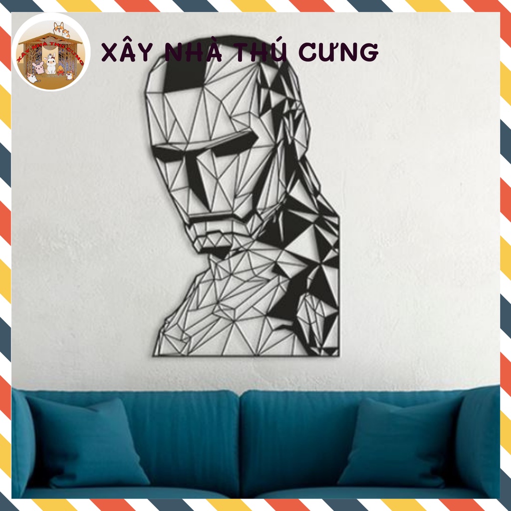 Tranh dán tường dập nổi 3D nhựa cao cấp các siêu anh hùng - trang trí phòng ngủ, phòng khách, cửa hàng - ms35