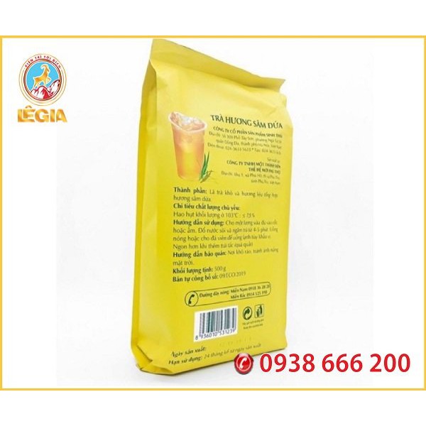 Trà COZY Tam Mã Hương Sâm Dứa 500G