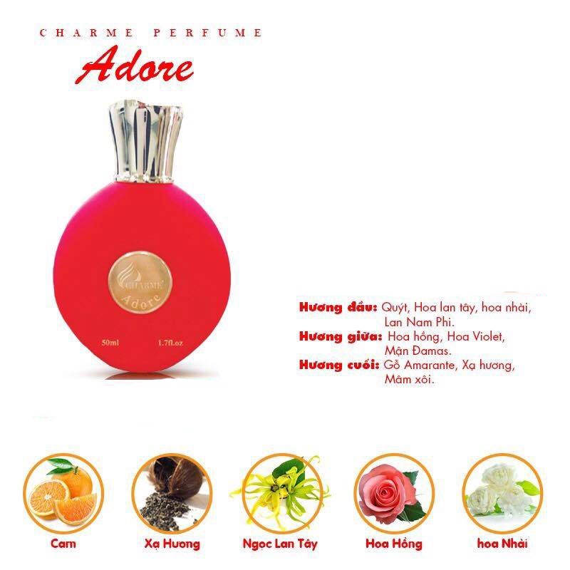 Nước hoa nữ Charme Adore 50ml