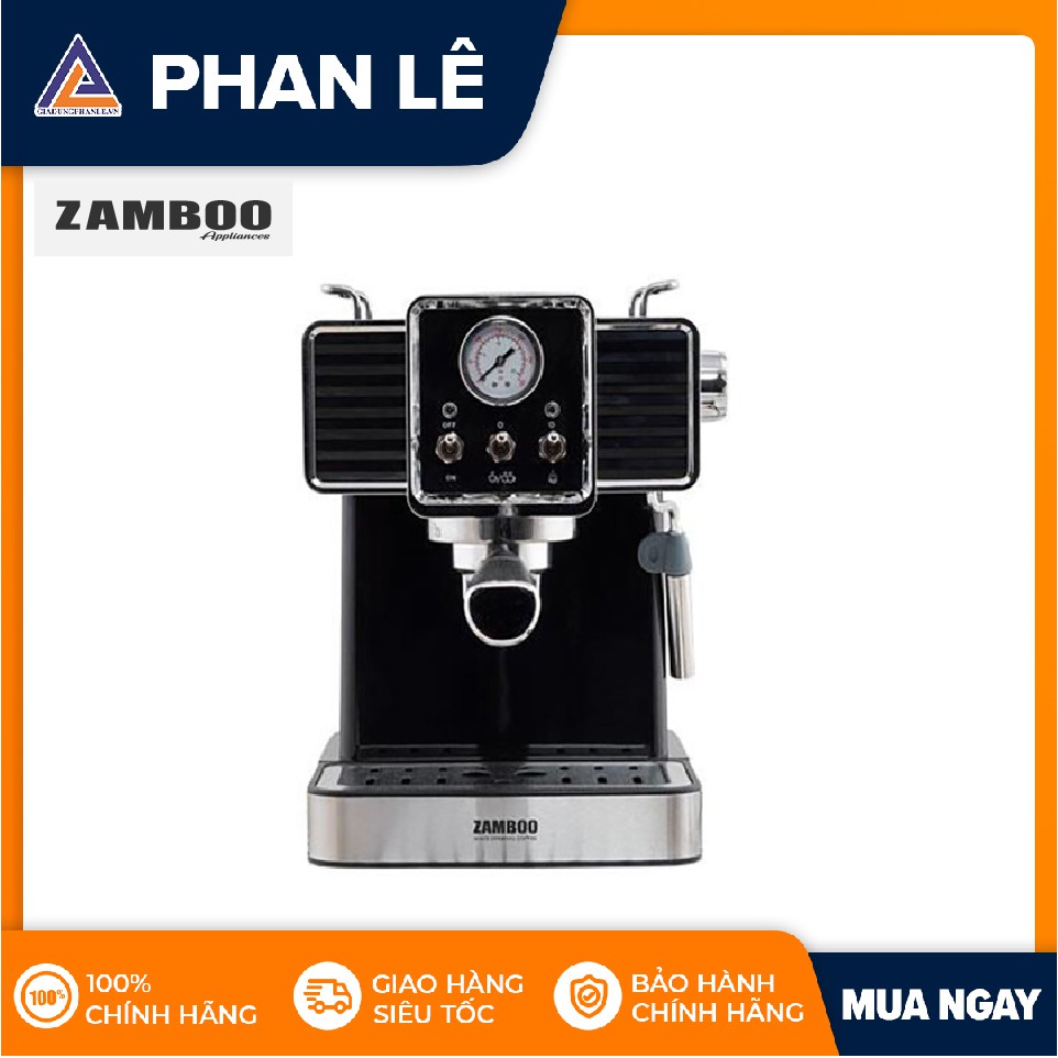 [Mã ELHADEV giảm 4% đơn 300K] Máy pha cà phê Espresso Zamboo ZB90-PRO