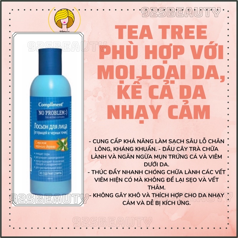 Toner Compliment No Problem làm sạch sâu, kiềm dầu, giảm viêm, giảm mụn | BigBuy360 - bigbuy360.vn