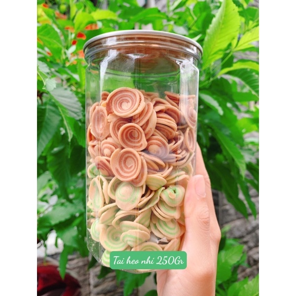 BÁNH TAI HEO NHÍ HŨ PET 250Gr &amp; 300Gr