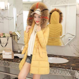 [KÈM ẢNH THẬT] Áo phao dáng dài chiết eo cực xinh