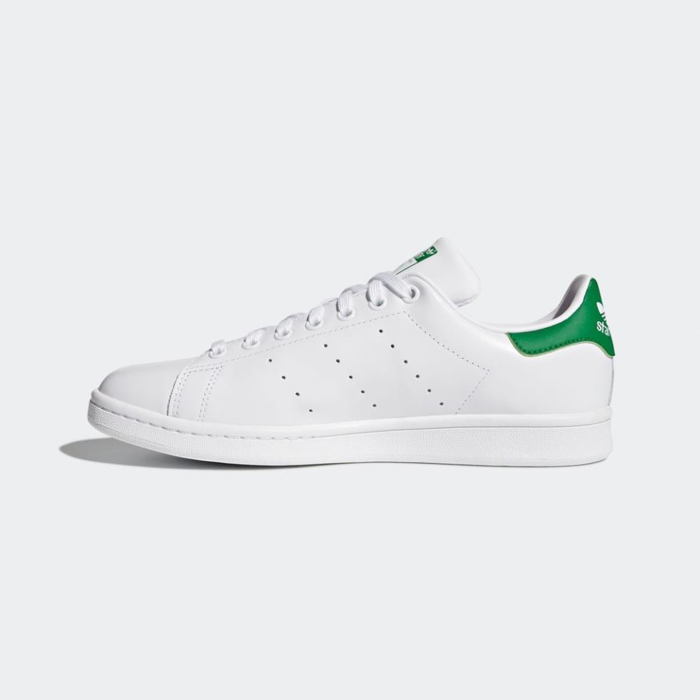 [Hạ Giá] Giày Sneaker Thời Trang Nam Nữ Adidas Stan Smith Trắng Xanh M20324 - Hàng Chính Hãng - Bounty Sneakers