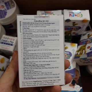 Vitamin tăng chiều cao LINEABON D3 K2