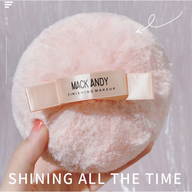 Bông phấn bắt sáng nhũ highlight MACK ANDY Tạo Hiệu Ứng Lấp Lánh Cho Body, Lộng Lẫy Dự Tiệc
