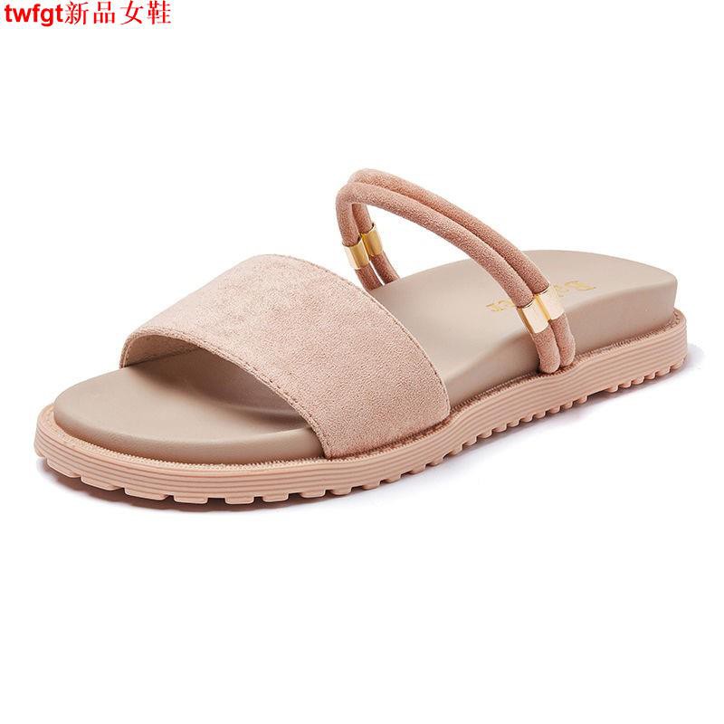 Giày Sandal Đế Thấp Thời Trang Hàn Quốc Dành Cho Nữ