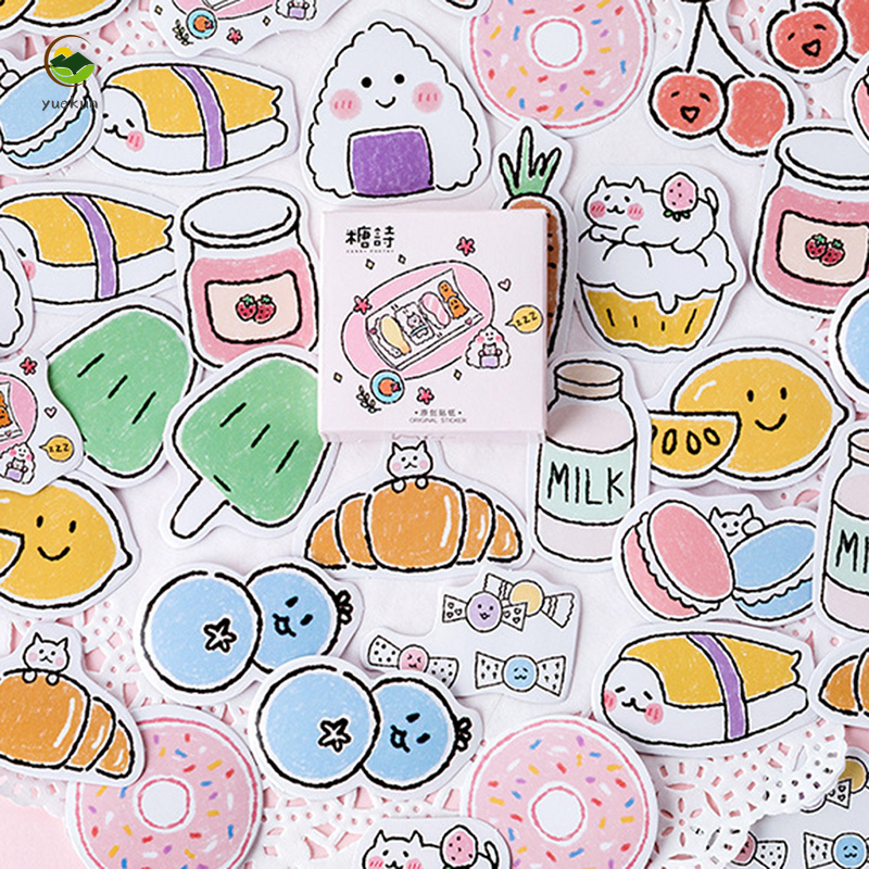 Hộp Sticker Dán Trang Trí Sổ Tay Xinh Xắn