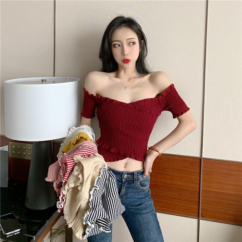 Áo trễ vai BH phong cách 2021 quyến rũ thời trang cho nữ