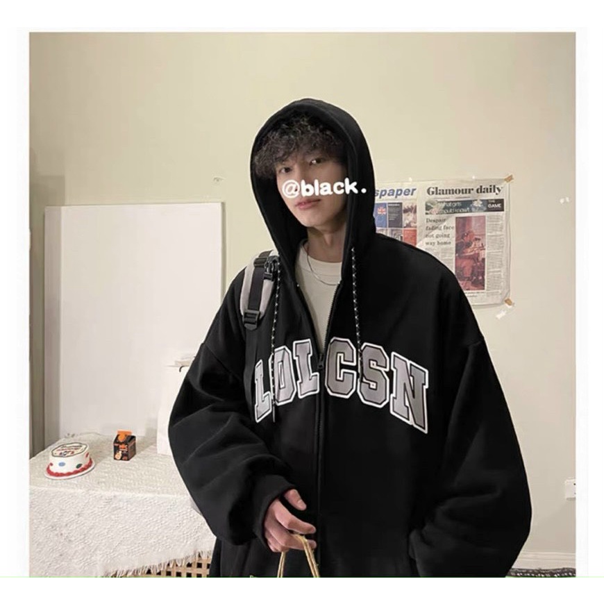 Áo Khoác Hoodie Nam Nữ Có Dây Kéo Họa Tiết  Đẹp Cá TÍnh Thời Trang THu đông