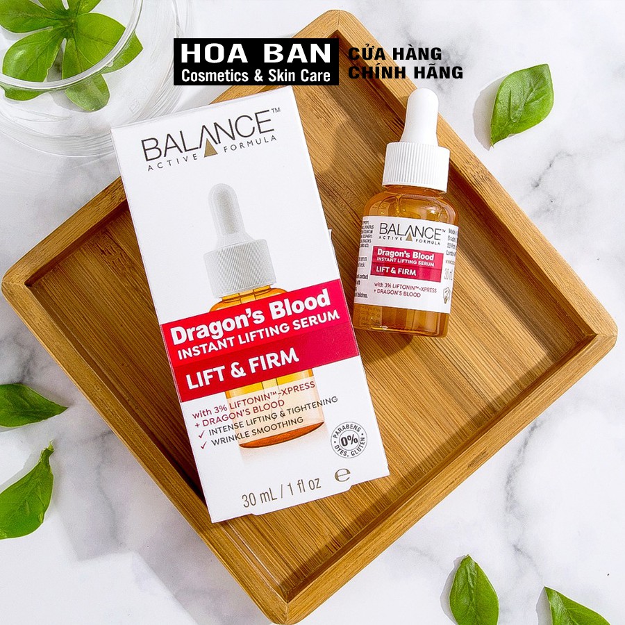 Serum Nâng Cơ, Phục Hồi Da Tinh Chất Cây Máu Rồng Balance Active Formula Dragon's Blood Instant Lifting 30ml