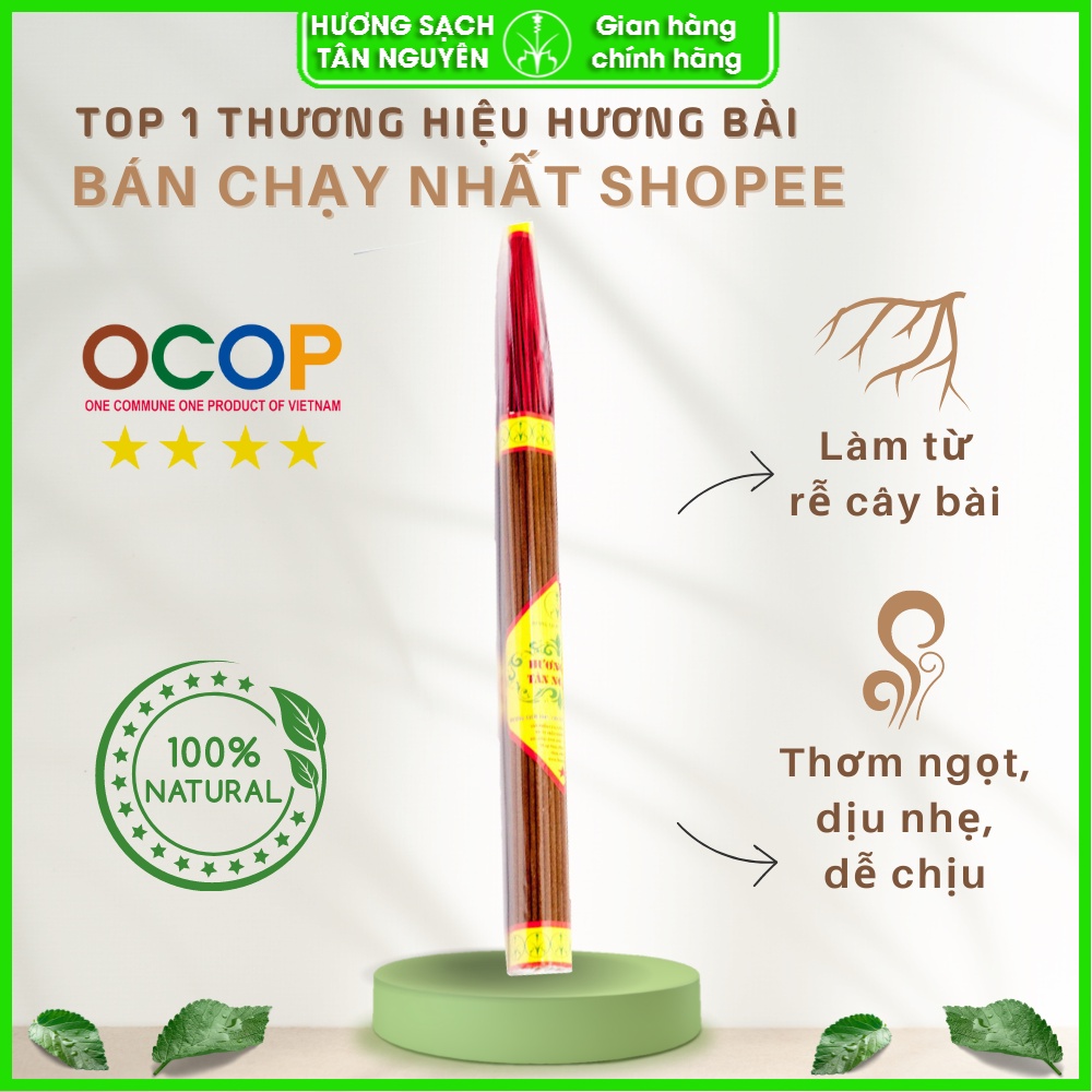 Hương Sạch Tân Nguyên, hương sào, nhang bài sào cháy lâu, cháy 2h đến 4h, dài 50cm 70cm