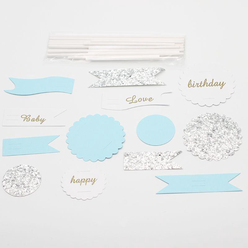 Set que HPBD Baby Love xanh
