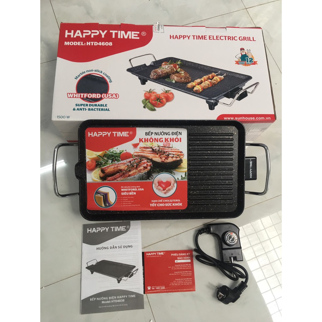 Bếp nướng điện Sunhouse Happy Time HTD4608