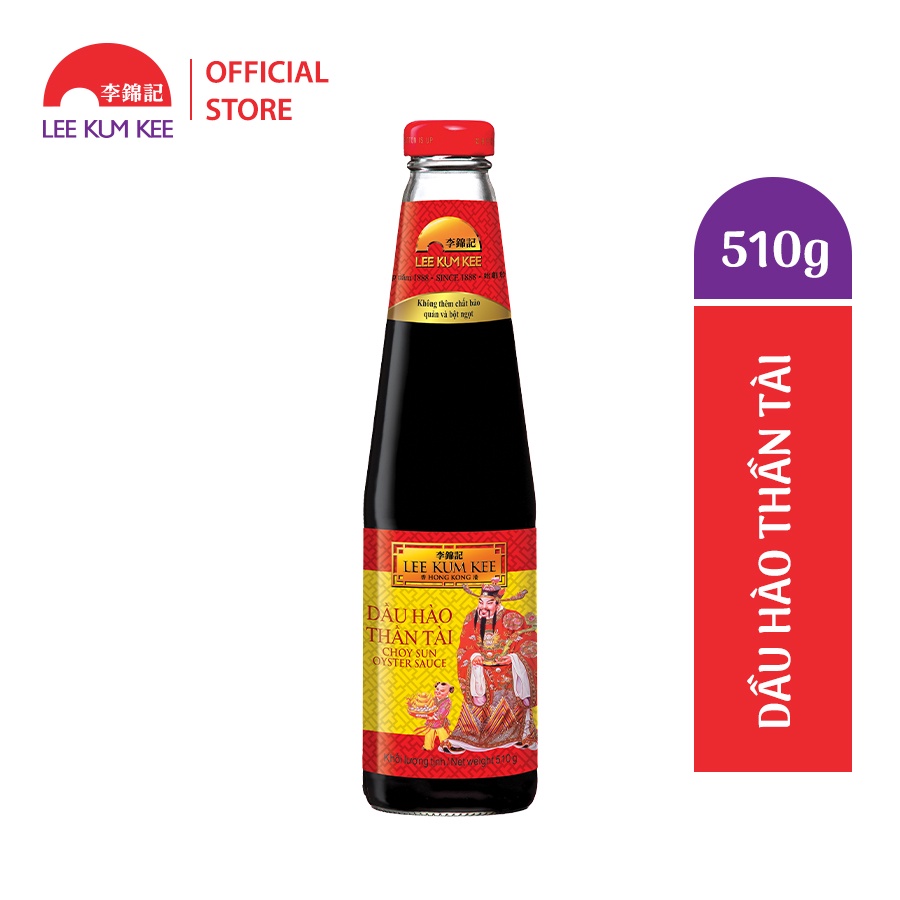 Dầu hào Thần tài Lee Kum Kee 510g