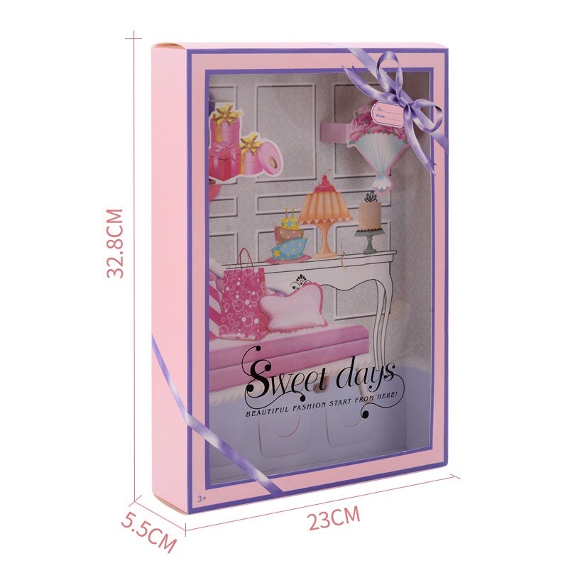 Hộp đựng búp bê hoặc quà tặng