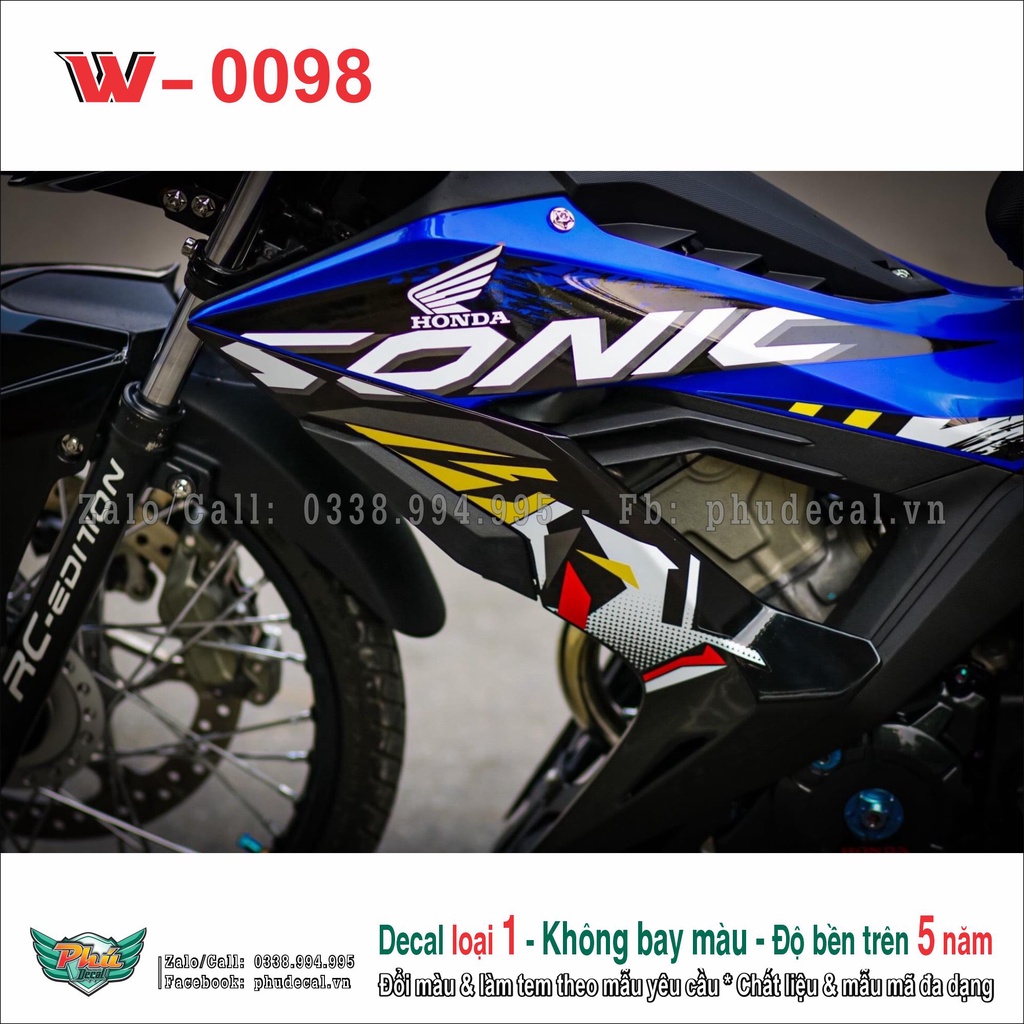 Tem rời Sonic xanh đen (15)