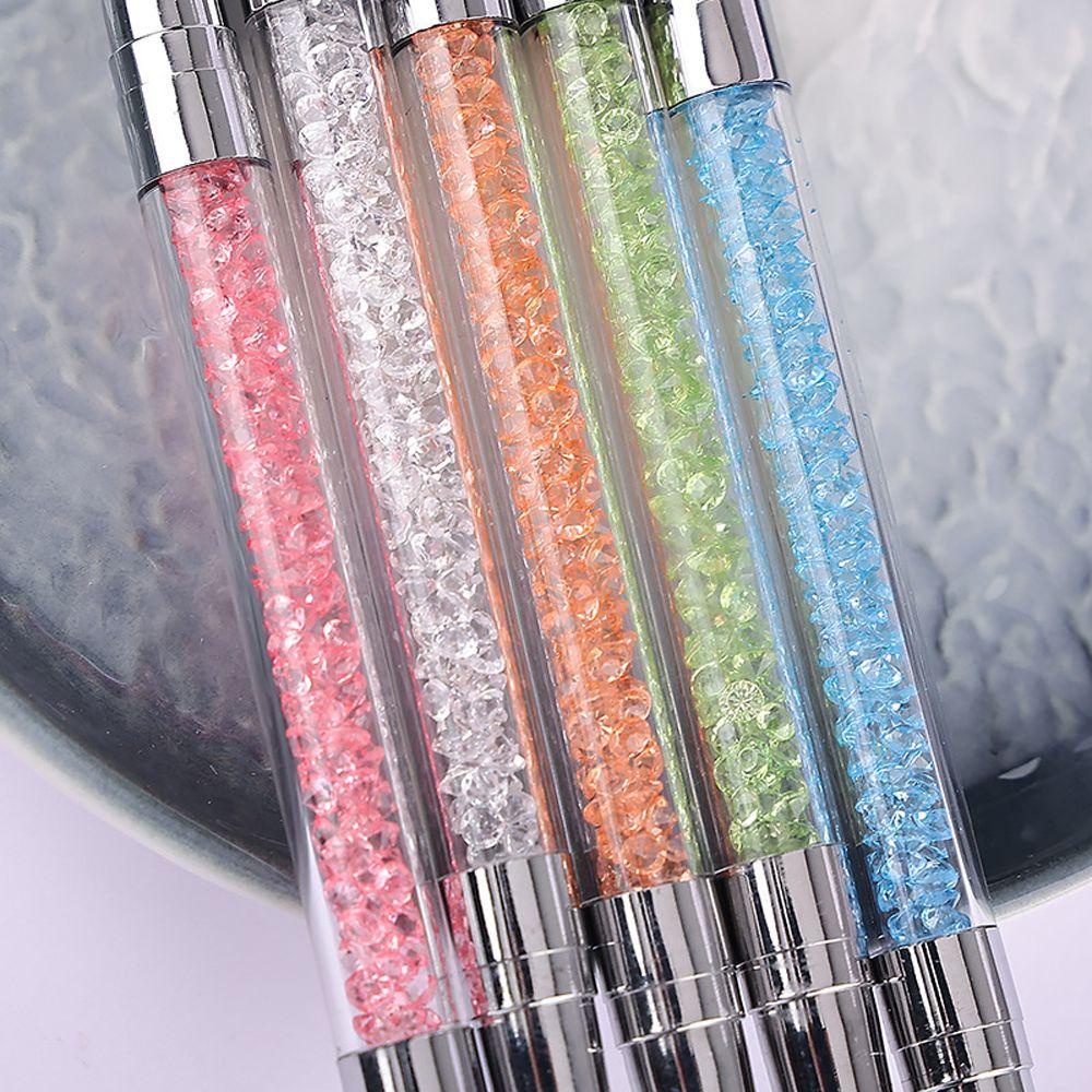 Cọ Silicone Tay Cầm Gỗ Dùng Trang Trí Móng Nghệ Thuật DIY