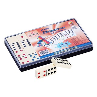 Bộ cờ Domino ngà lớn melamine cao cấp AAA