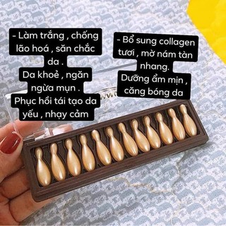 Viên Collagen Tươi Ammud Hàn Quốc Vỉ 12 Viên Dạng Bôi
