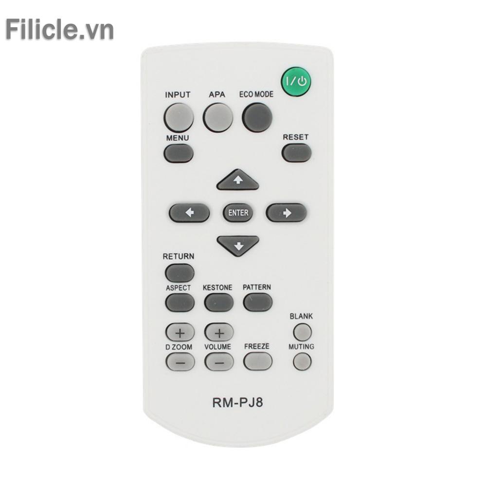 Điều khiển từ xa FILICLE RM-PJ8 không dây thay thế cho máy chiếu Sony RM-PJ5/PJ6/PJ10
