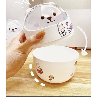 Thùng Rác Mini Để Bàn Trang Trí cực kì Cute Đáng yêu - Thùng Rác Lật Kèm Sticker