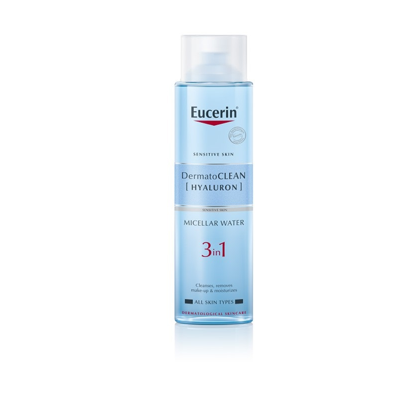 Nước Tẩy Trang Eucerin Dermatoclean Hyaluron 3In1 Dịu Nhẹ Cho Da 400ml