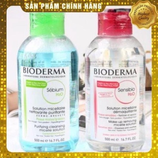 - Nước Tẩy trang Bioderma Pháp