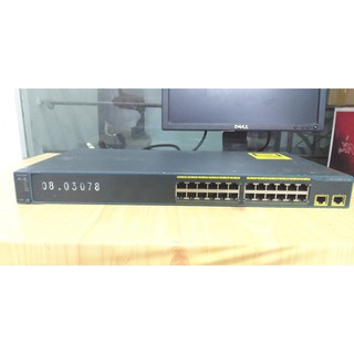Bộ chia mạng Switch Cisco WS C2960 24TT-L 2 port 1000 + 24 port 100