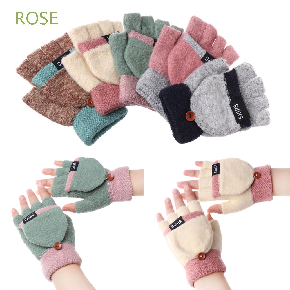 Cặp găng tay giữ ấm co dãn tốt dành cho nữ