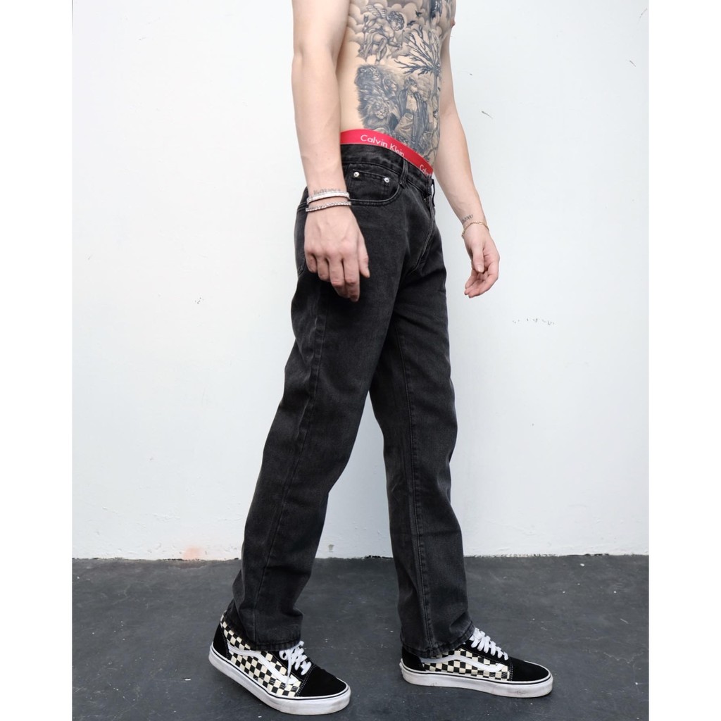 Quần ZOMBIE® 1 Straight Fit Jeans Black 8233