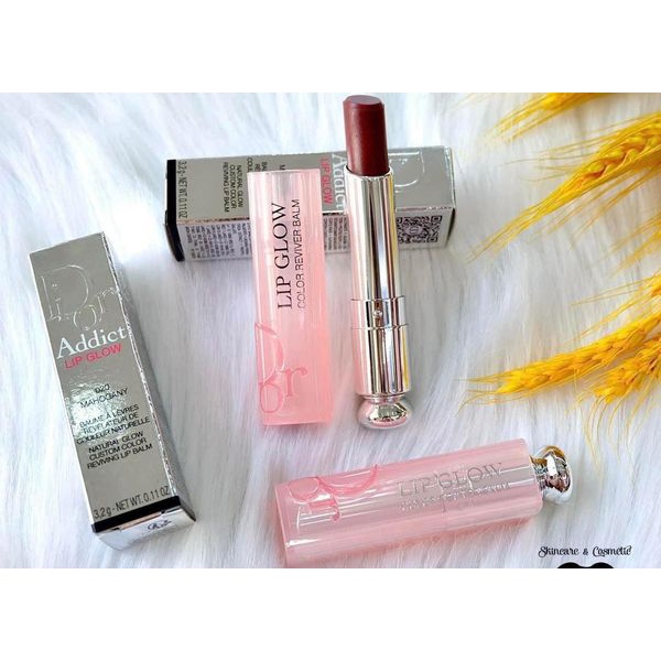 Son Dưỡng di or 020 Mahogany Màu Đỏ Nâu